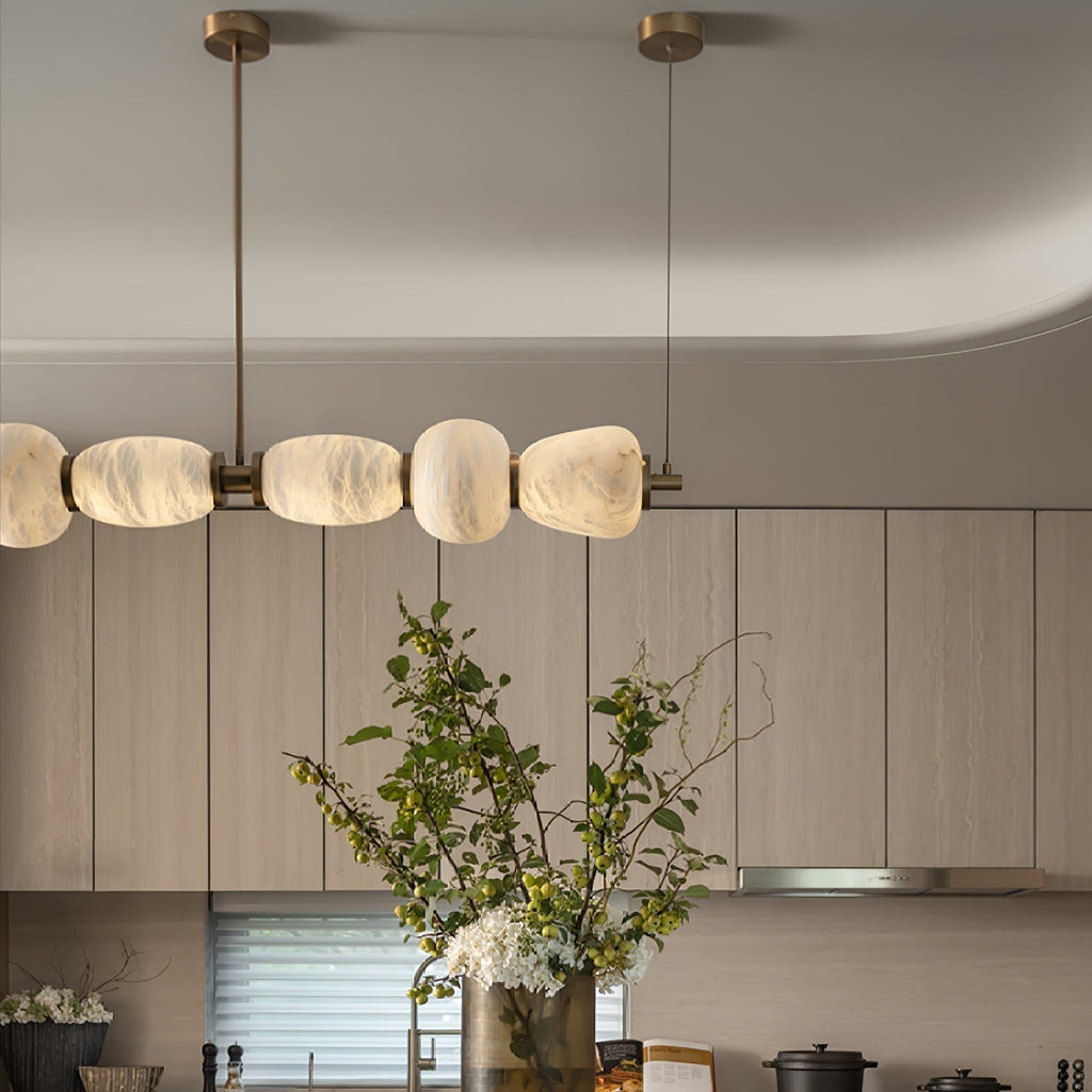 Cyrilla Alabaster Linear Pendant Light | ventumra