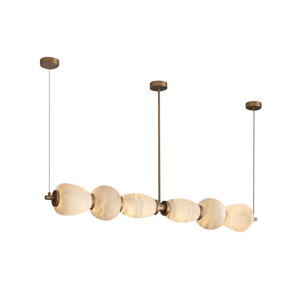 Cyrilla Alabaster Linear Pendant Light | ventumra