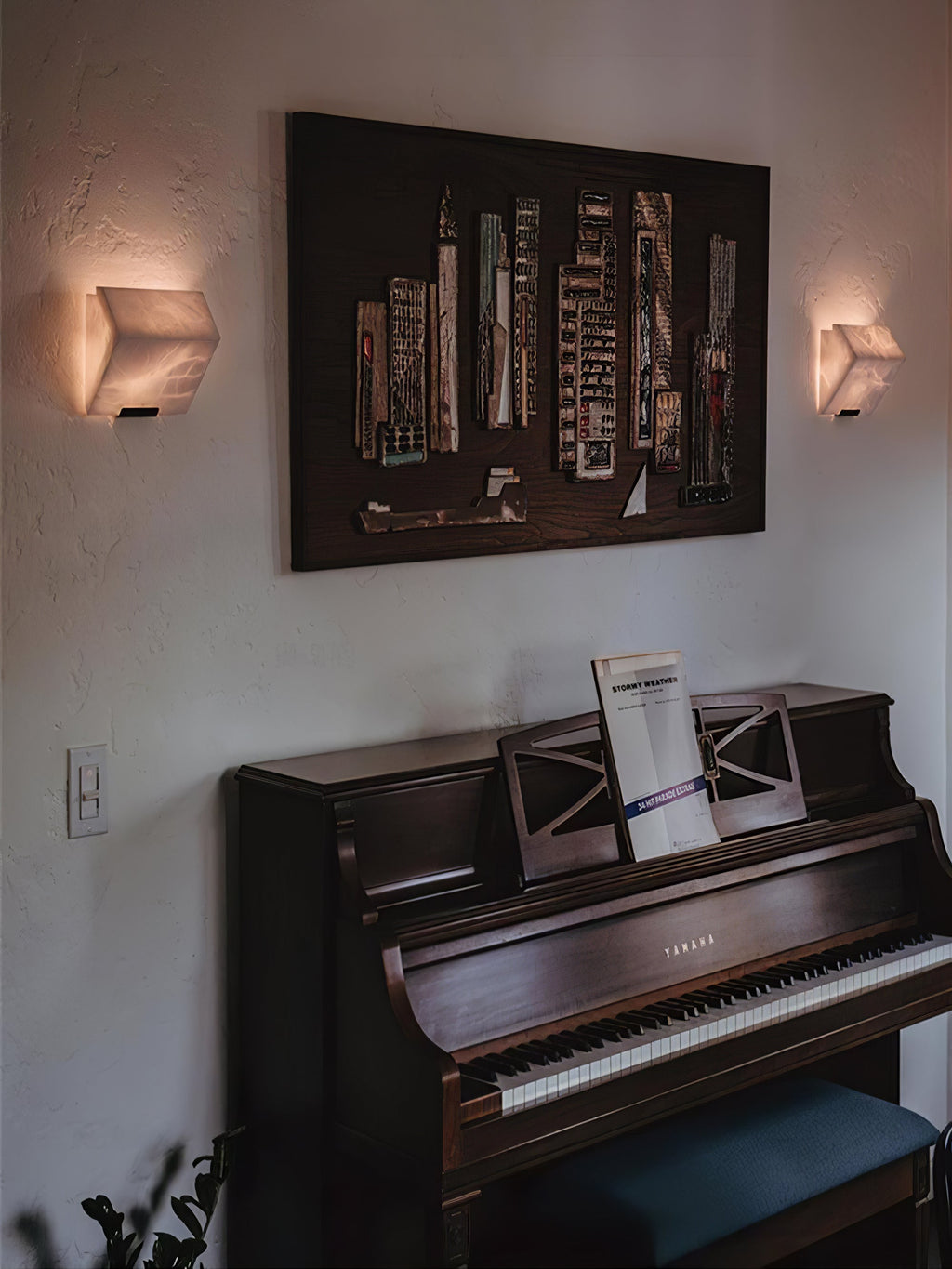 Vimiryra Alabaster Wall Light | ventumra