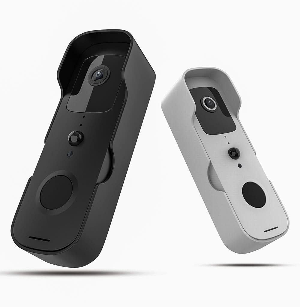 SafeView Flow 155° Wide-Angle Smart Doorbell Camera — 1080P Day Night Recording