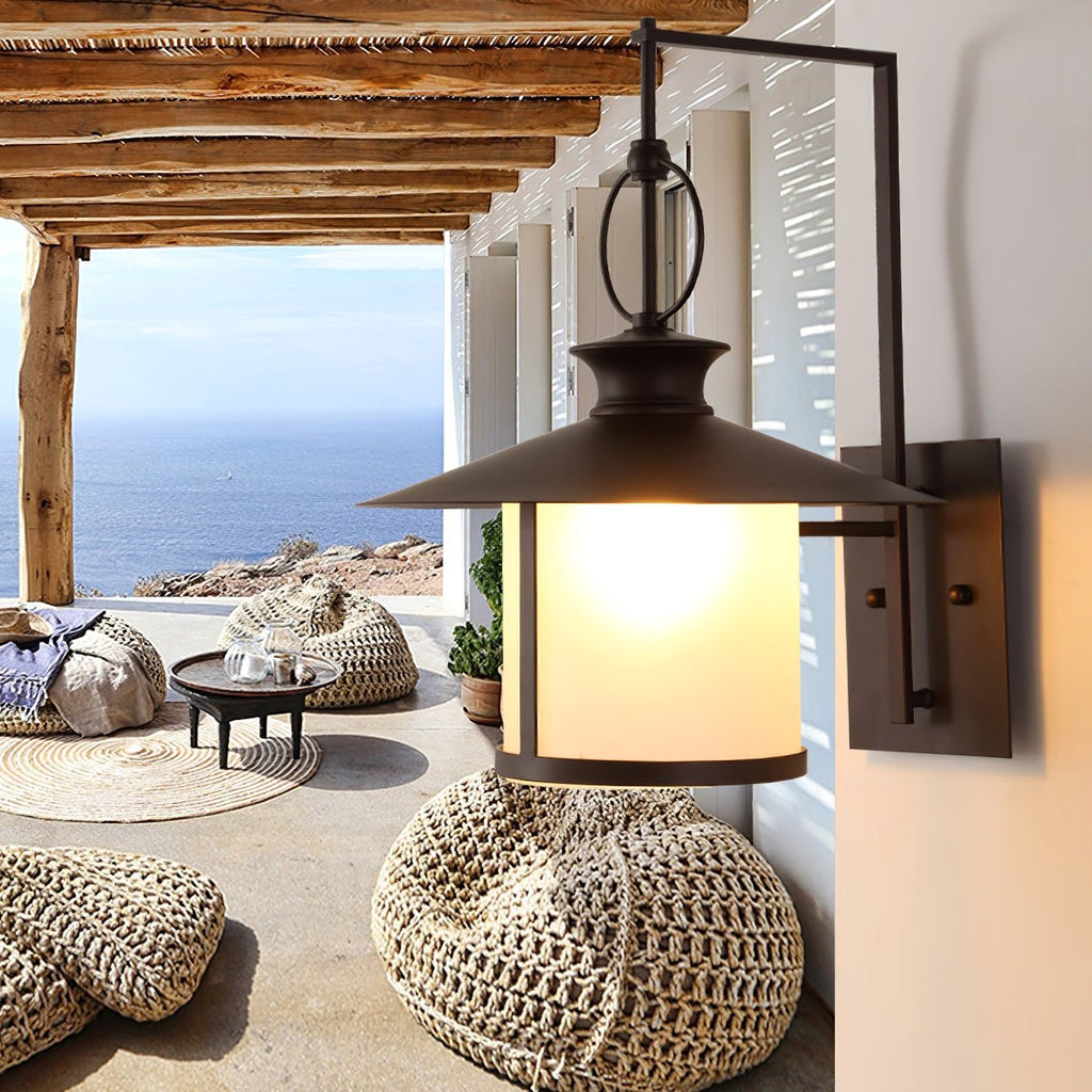 Architectonic Canopy Wall Lantern | Ventumra