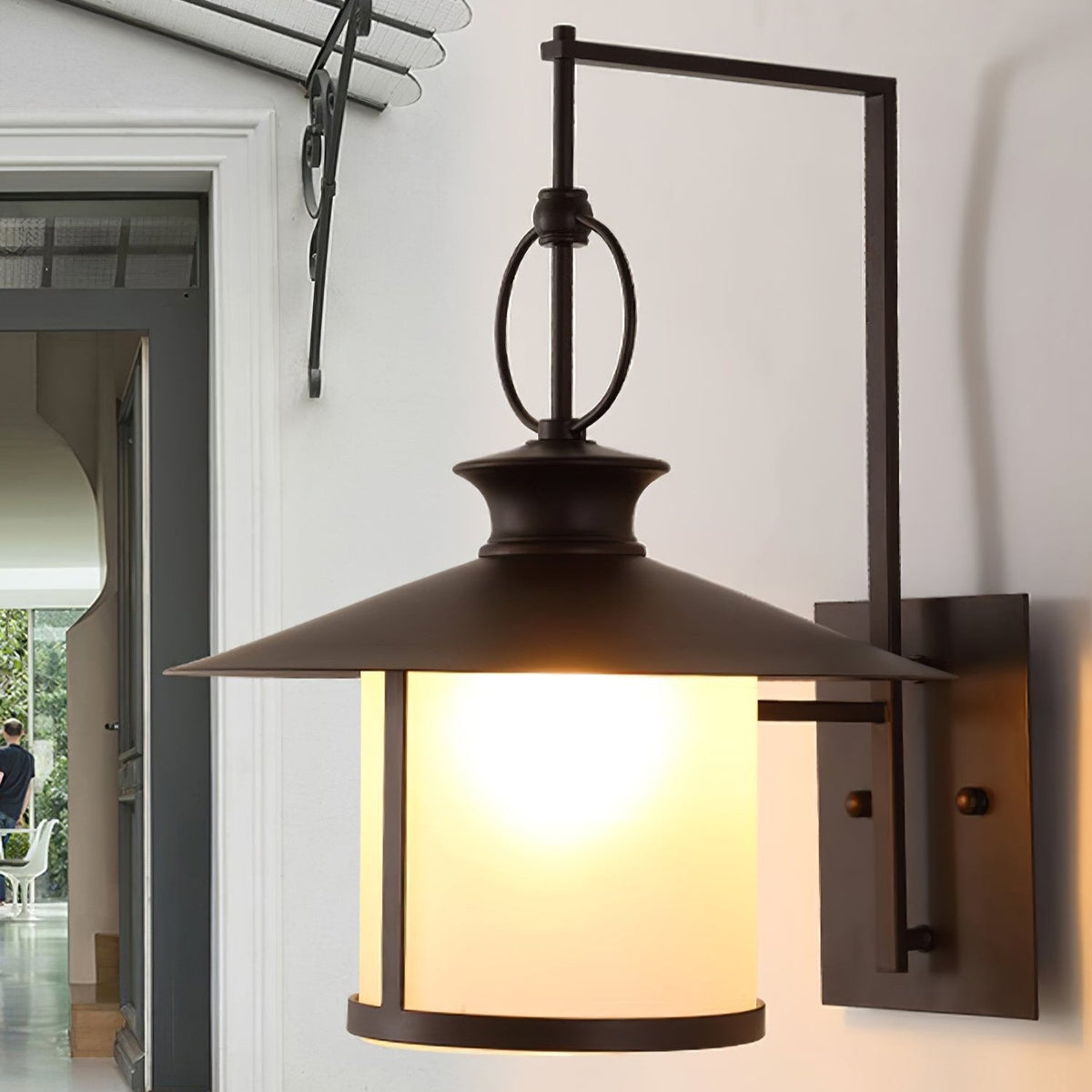 Architectonic Canopy Wall Lantern | Ventumra