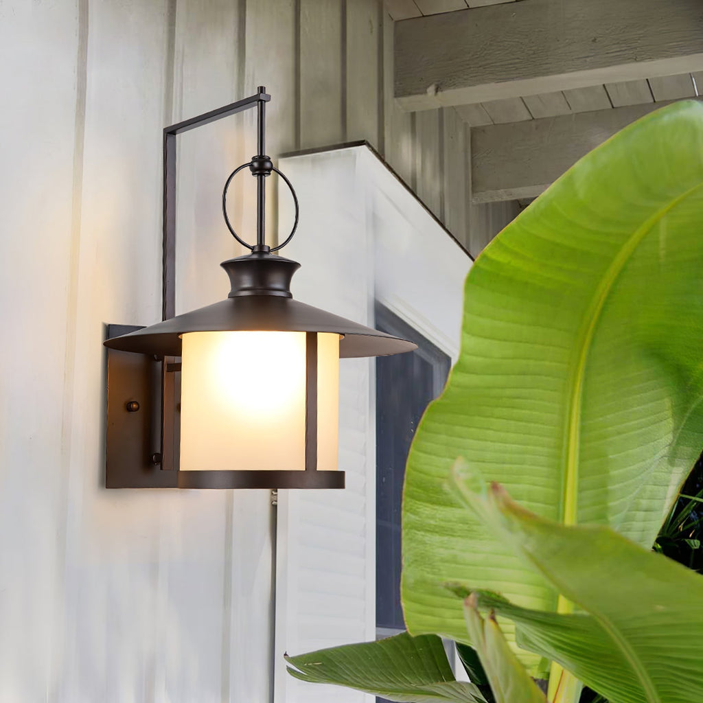 Architectonic Canopy Wall Lantern | Ventumra