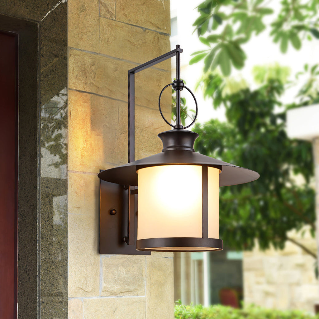 Architectonic Canopy Wall Lantern | Ventumra