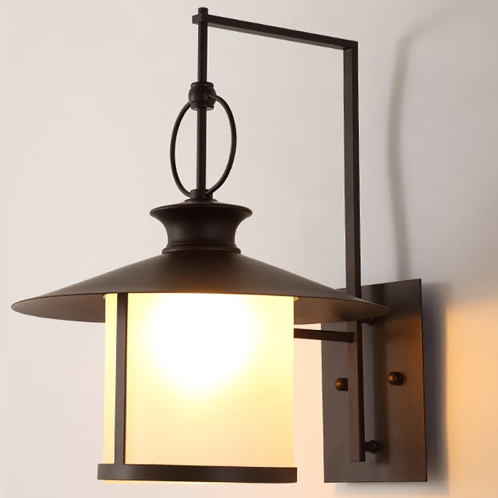Architectonic Canopy Wall Lantern | Ventumra