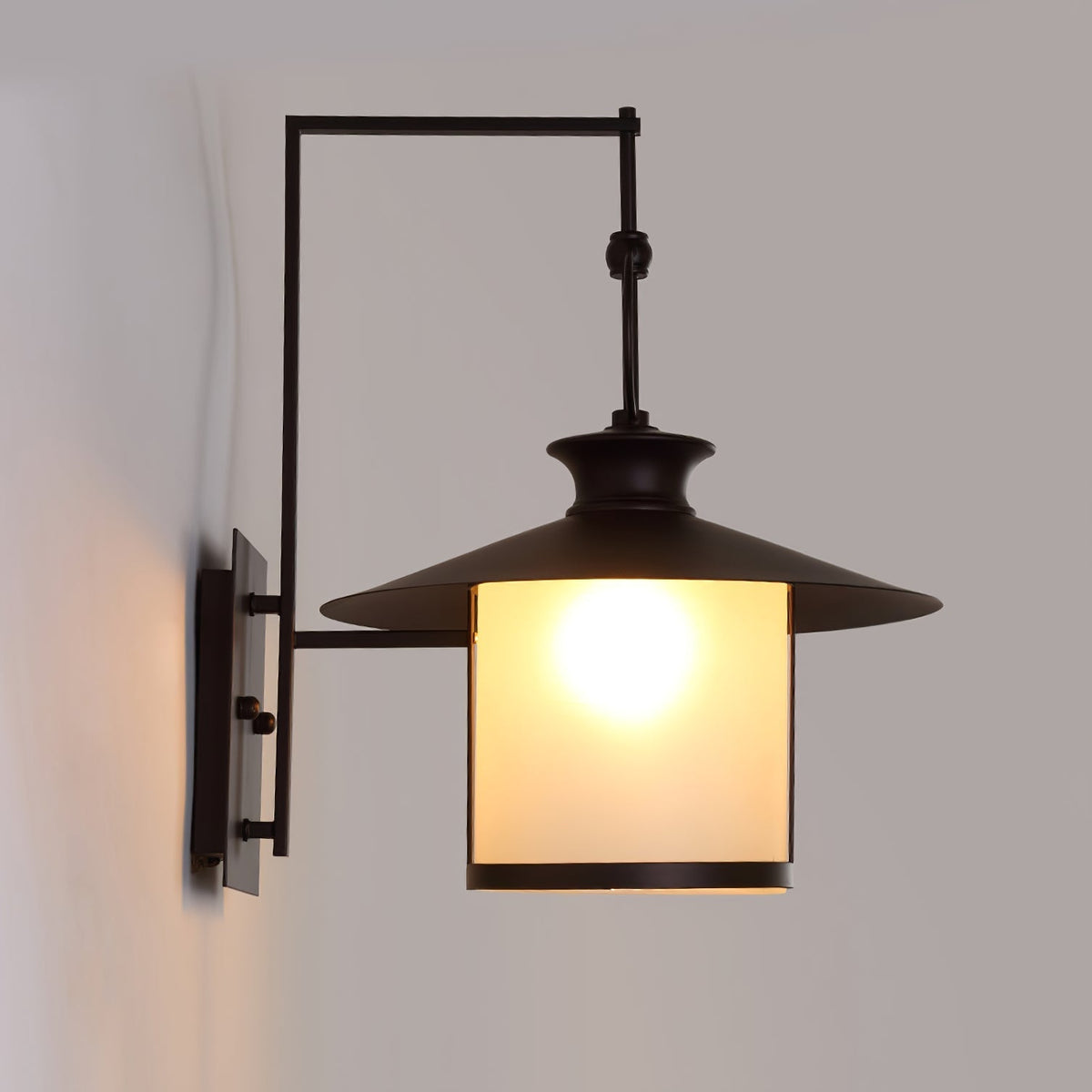 Architectonic Canopy Wall Lantern | Ventumra