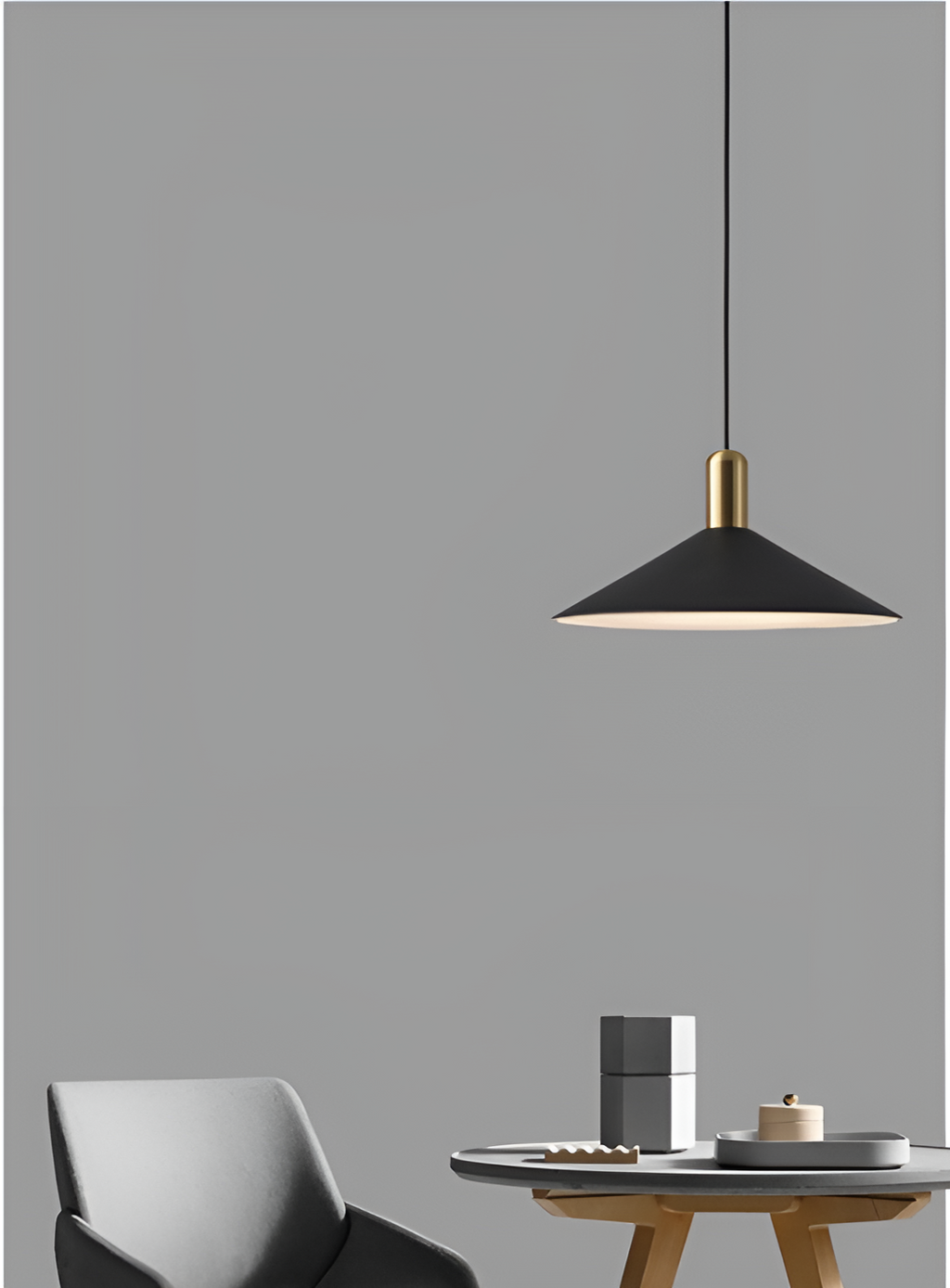 Lyrae Modern Pendant Light With Integrated LED Diffuser