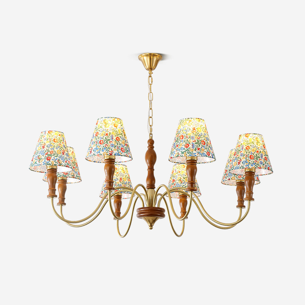Cassian Chandelier Flower Fabric | ventumra