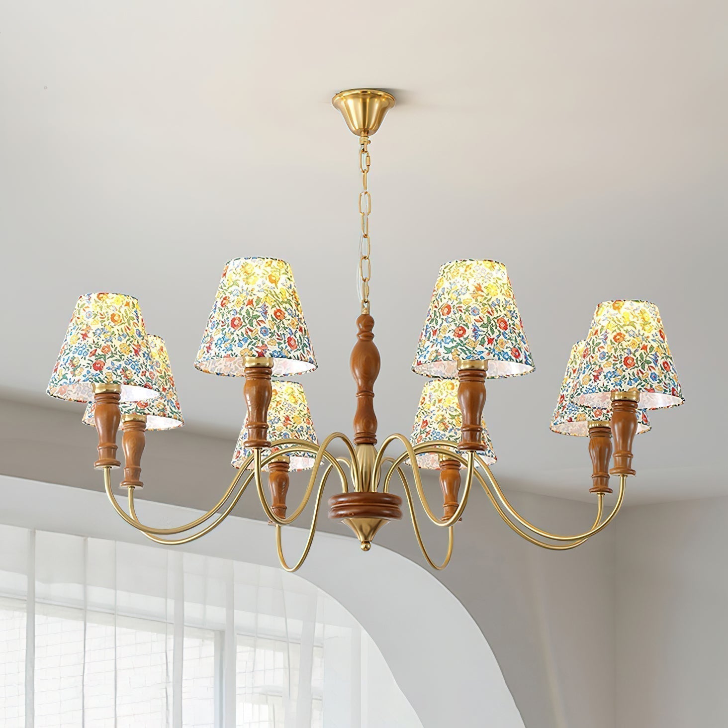 Cassian Chandelier Flower Fabric | ventumra