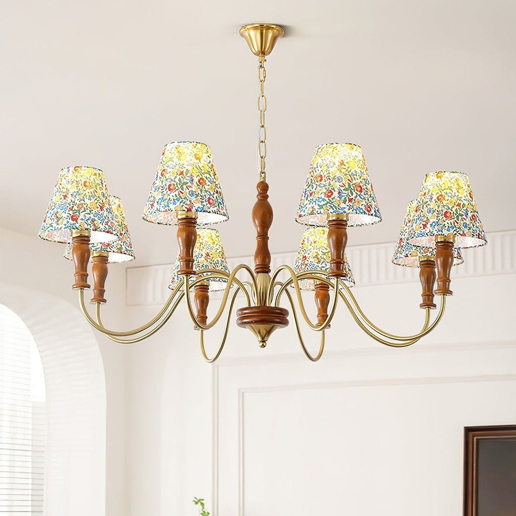 Cassian Chandelier Flower Fabric | ventumra