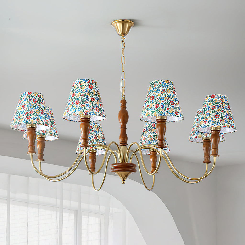 Cassian Chandelier Flower Fabric | ventumra