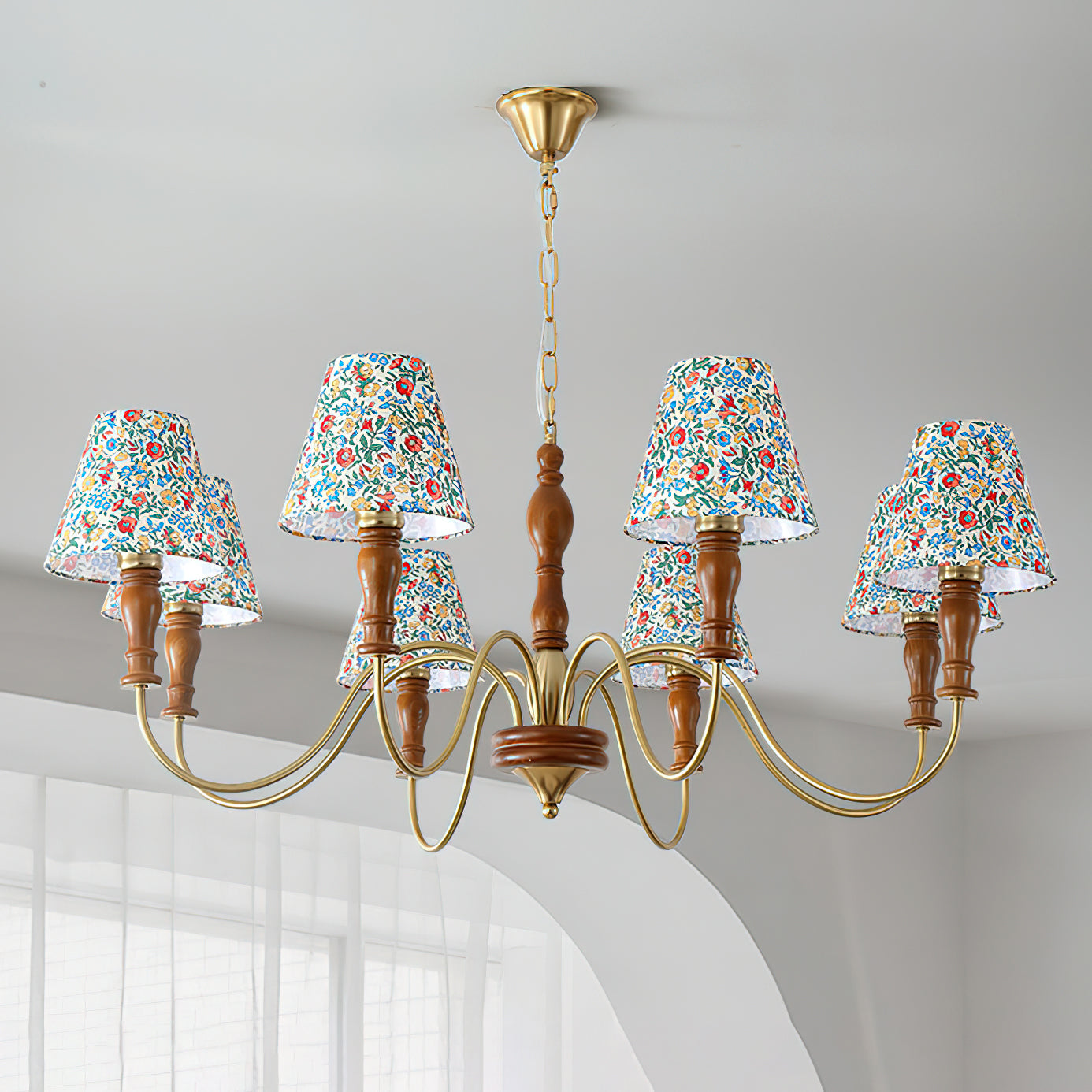 Cassian Chandelier Flower Fabric | ventumra