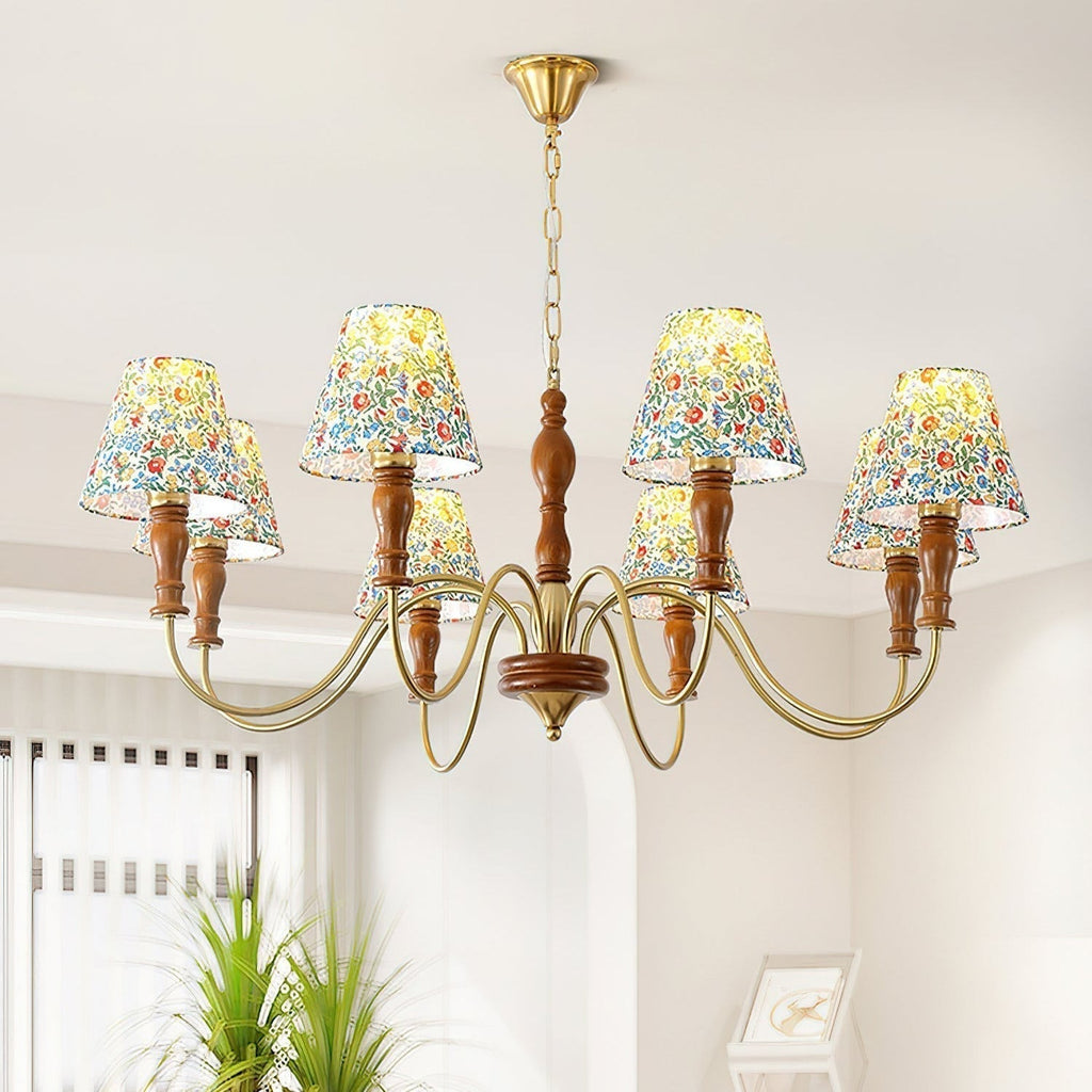 Cassian Chandelier Flower Fabric | ventumra