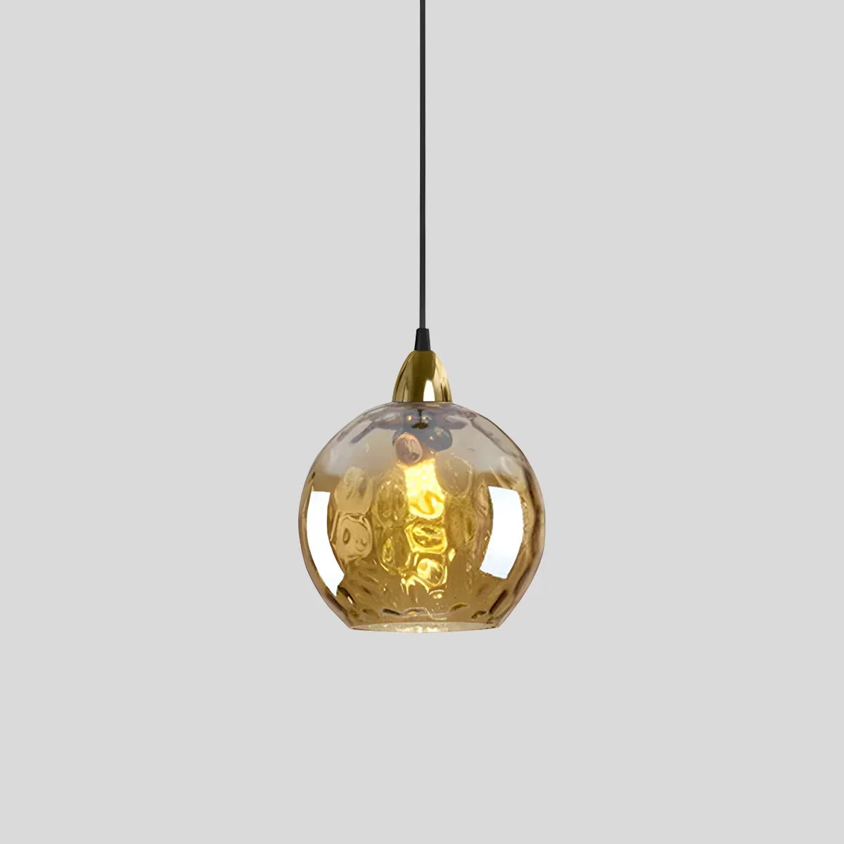 Vivid Glass Orb Pendant Light For Living Room Ceiling | Ventumra