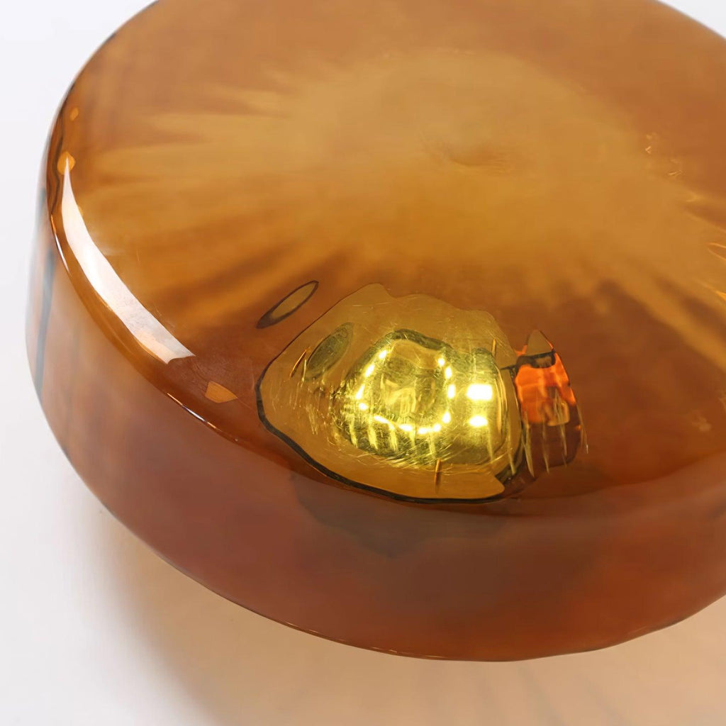 June  Amber Glass  Ceiling Light | ventumra
