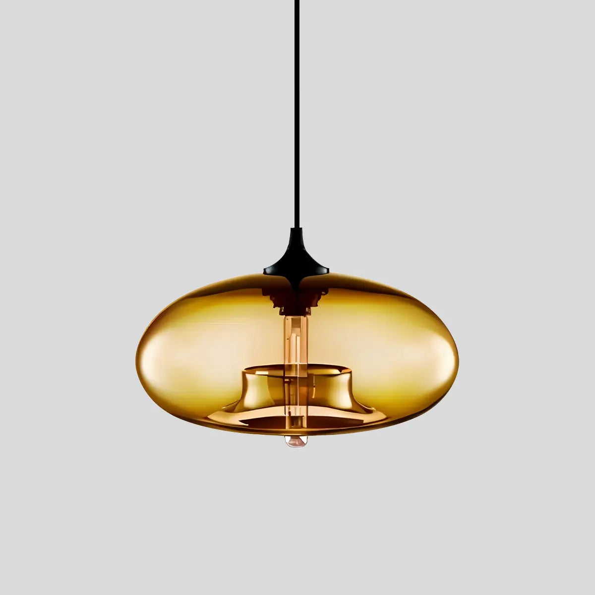 Vibrant Glass Pendant Light For Dining Room Decor | Ventumra