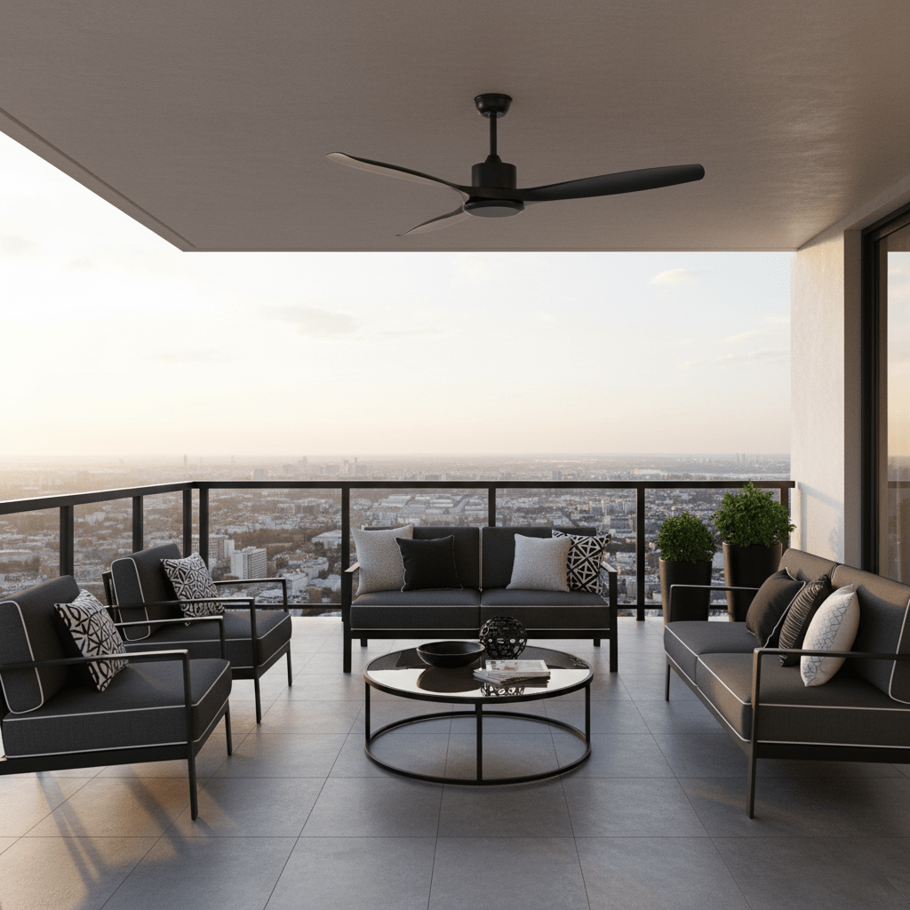 Aero Curve Wood Ceiling Fan | Ventumra