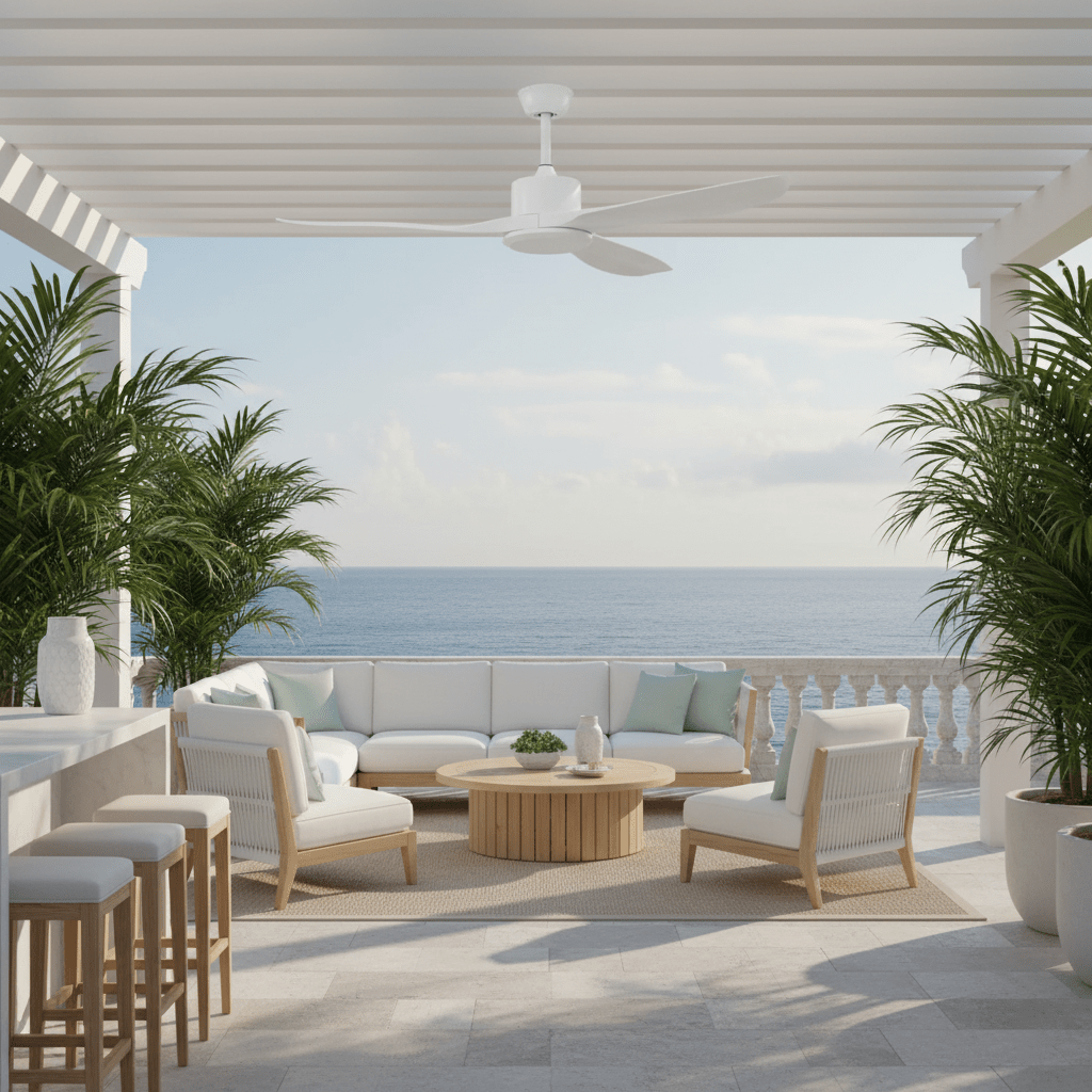 Aero Curve Wood Ceiling Fan | Ventumra