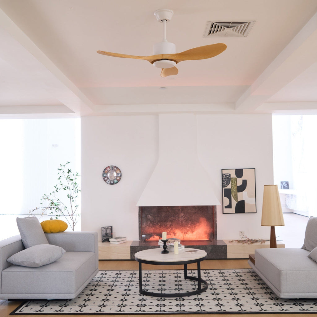Aero Curve Wood Ceiling Fan | Ventumra