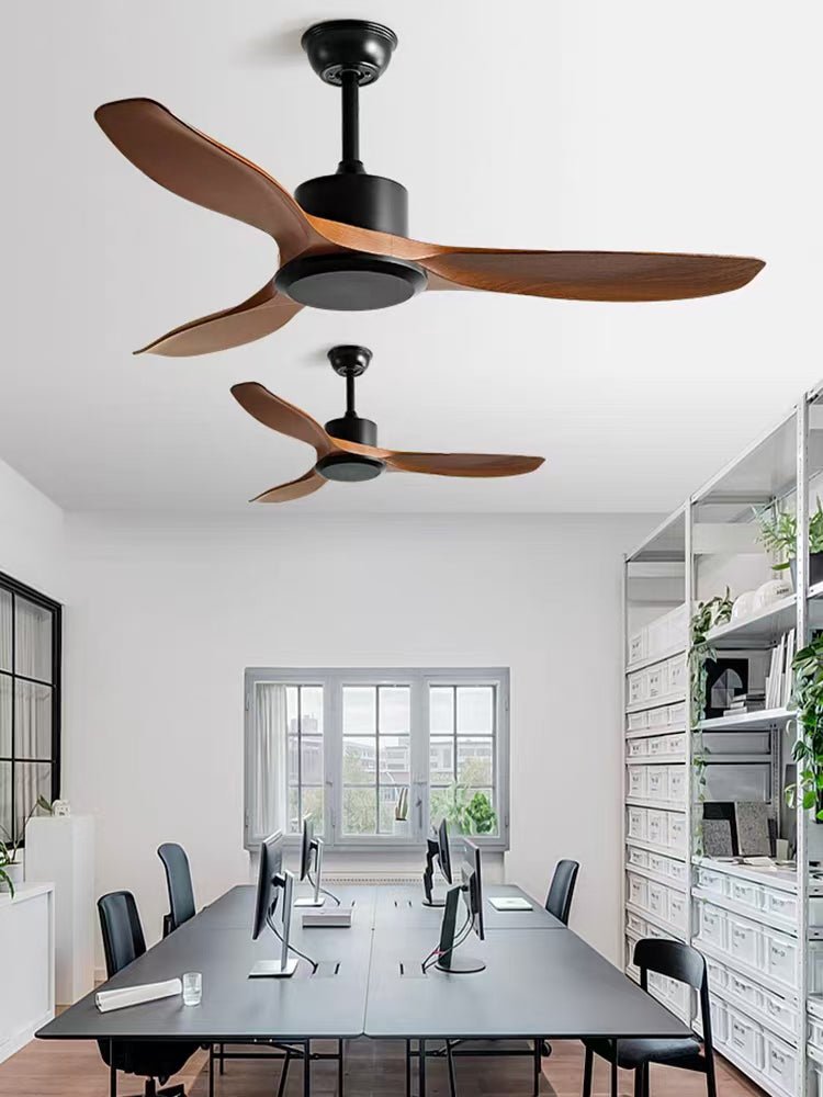 Aero Curve Wood Ceiling Fan | Ventumra
