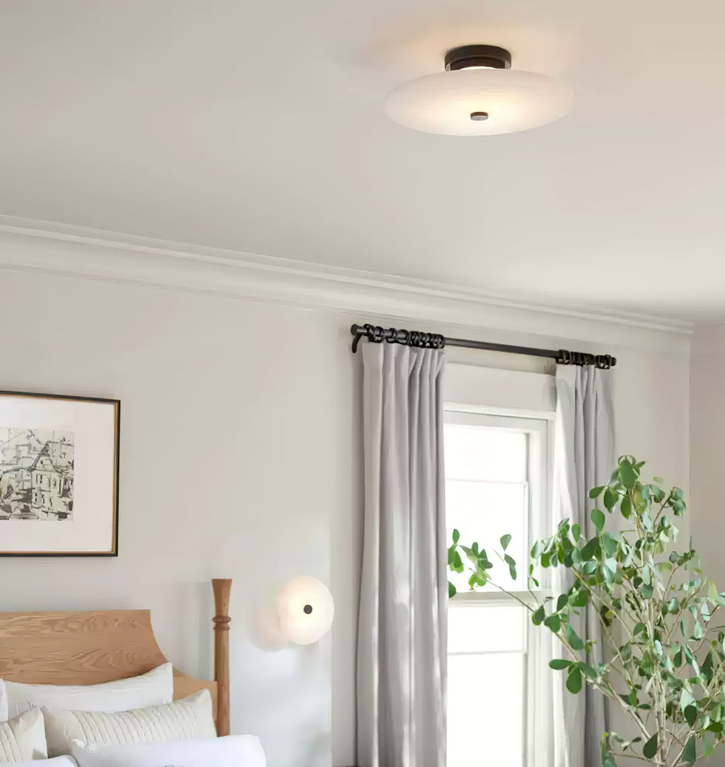 Clio Alabaster Ceiling Light | ventumra