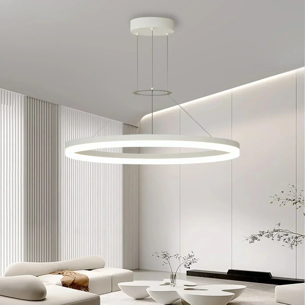Round LED Pendant Light for Living Rooms and Kitchens | Ventumra