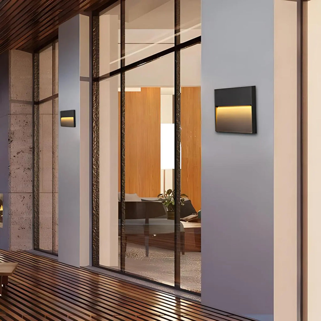 Round Or Square Outdoor Waterproof Wall Light | Ventumra