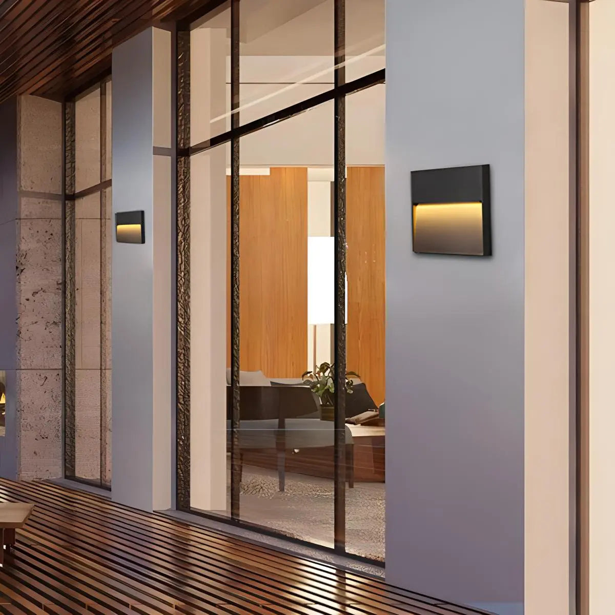 Round Or Square Outdoor Waterproof Wall Light | Ventumra