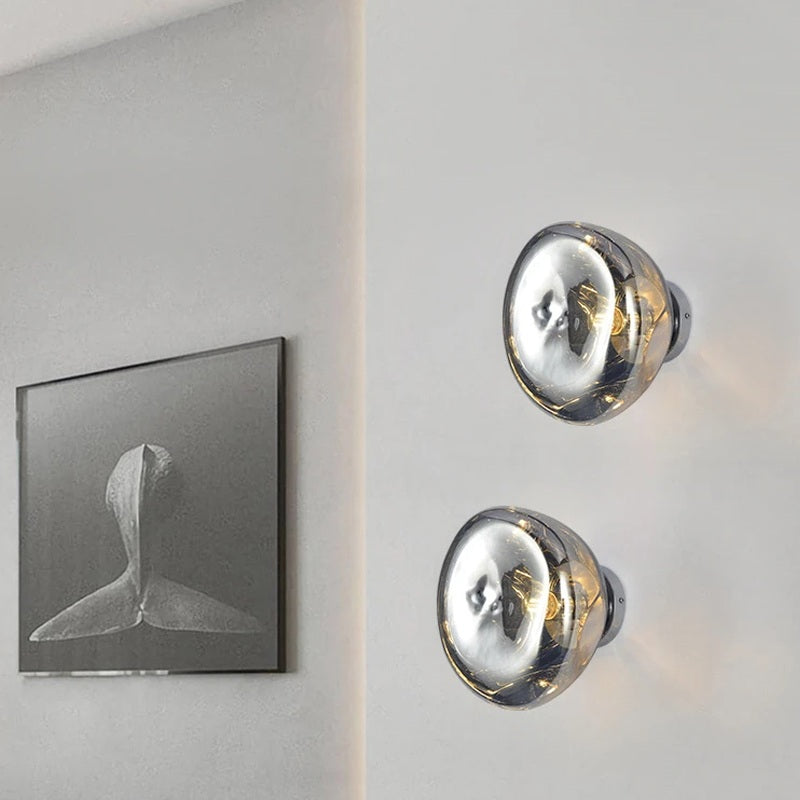 Von Lava inspirierte Wandleuchte für Schlafzimmer und Wohnzimmer | Ventumra