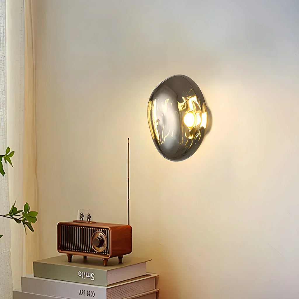 Von Lava inspirierte Wandleuchte für Schlafzimmer und Wohnzimmer | Ventumra