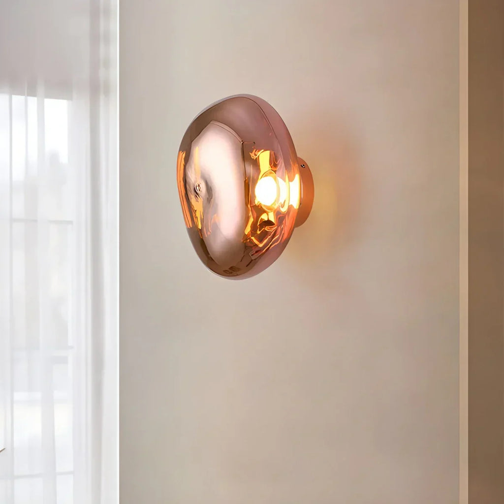Von Lava inspirierte Wandleuchte für Schlafzimmer und Wohnzimmer | Ventumra