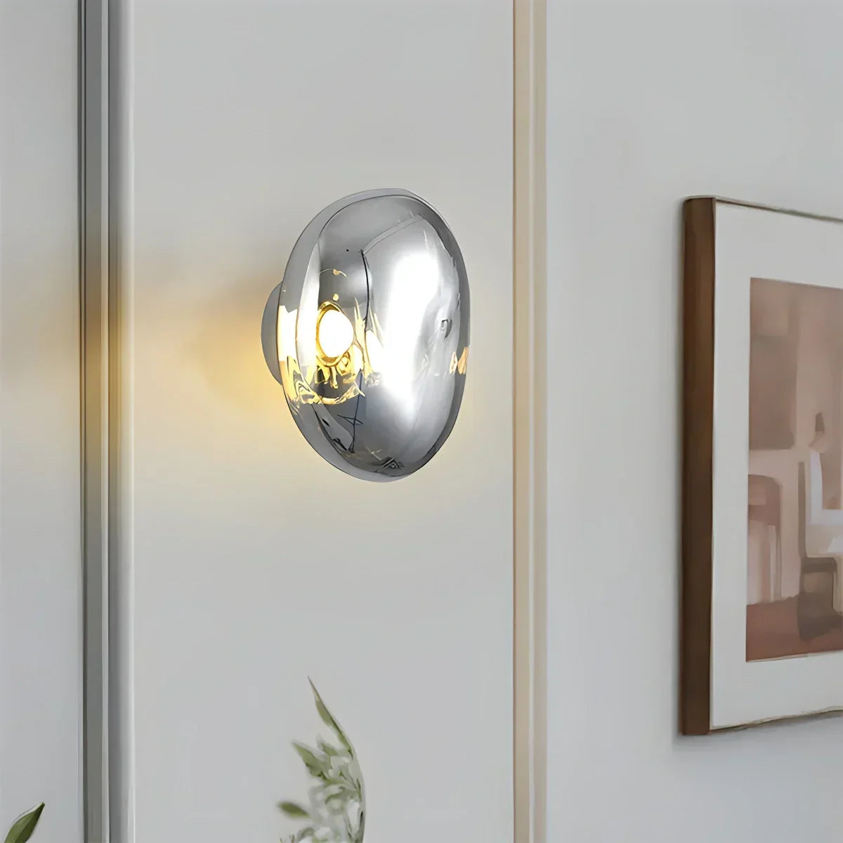 Von Lava inspirierte Wandleuchte für Schlafzimmer und Wohnzimmer | Ventumra