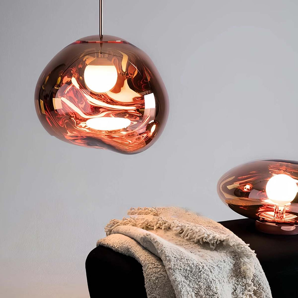 Lampă suspendată Lux Lava Flow pentru sufragerie, cu design modern | Ventumra