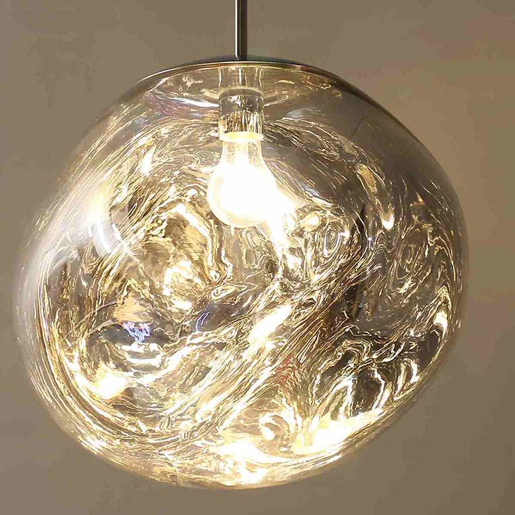Lampă suspendată Lux Lava Flow pentru sufragerie, cu design modern | Ventumra