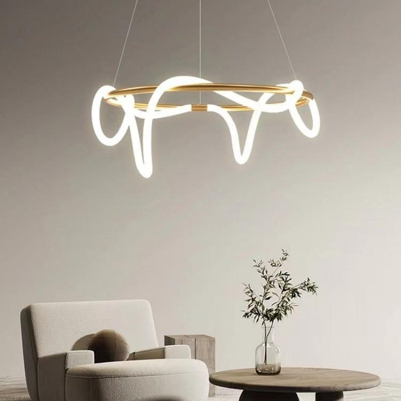 Lampada a sospensione con cavo lungo per sala da pranzo, moderna lampada LED | Ventumra