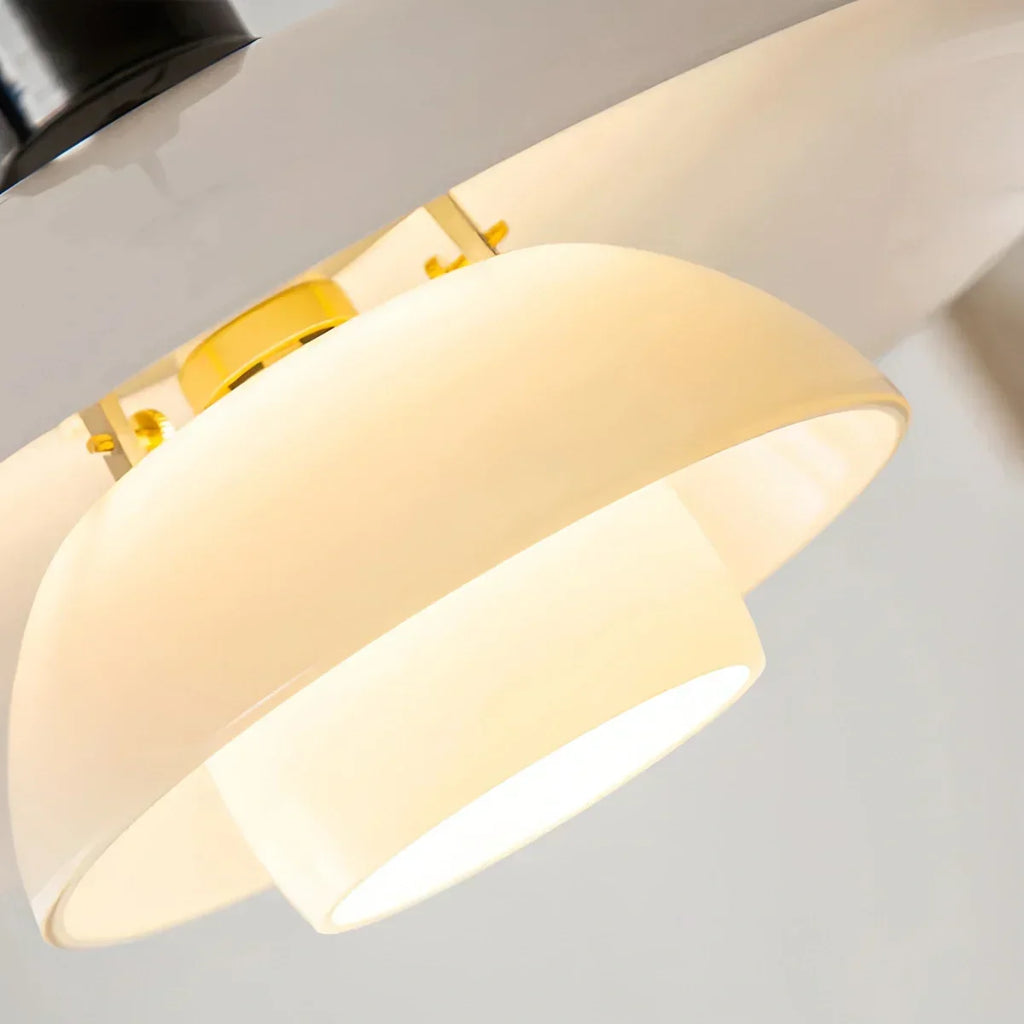 Suspension en verre de style danois pour cuisine, plafonnier design | Ventumra