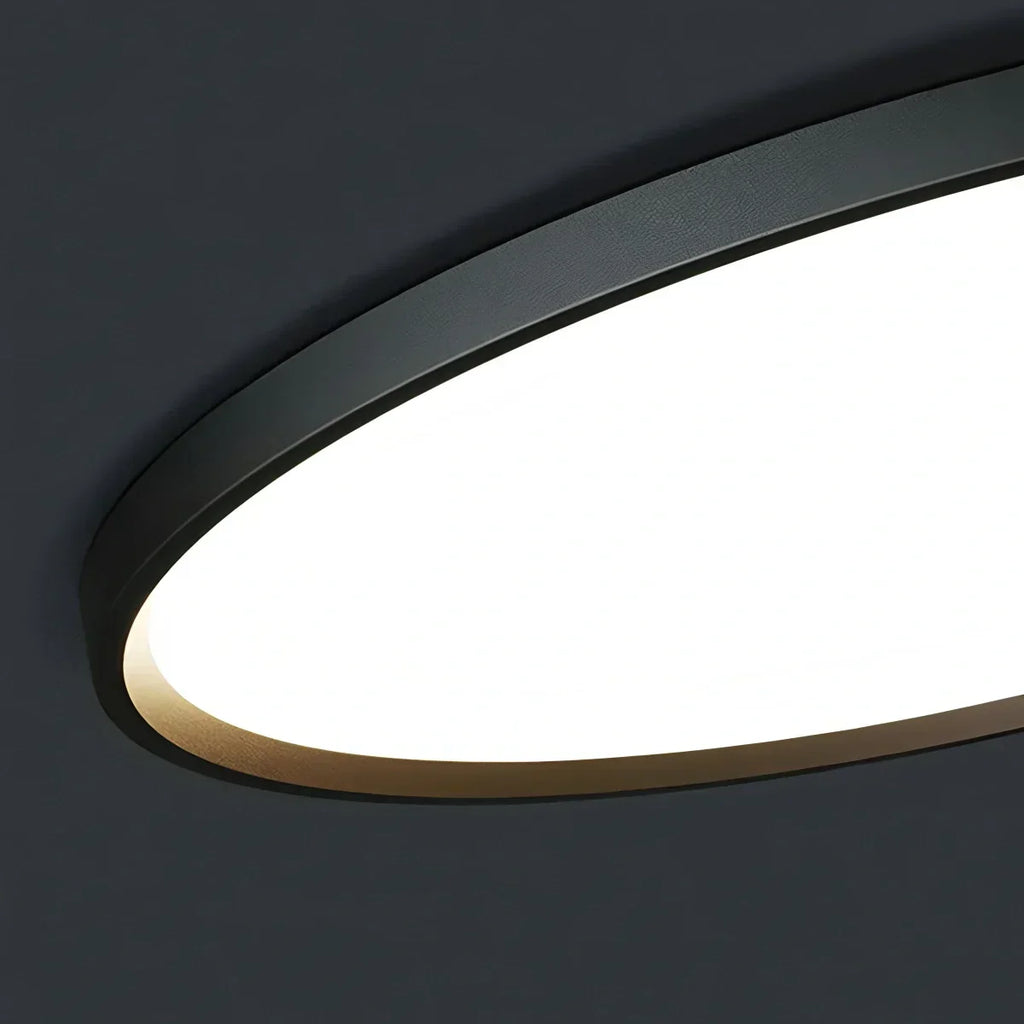 Slim Round Profile Flush Mount Ceiling Light For Bedroom | Ventumra