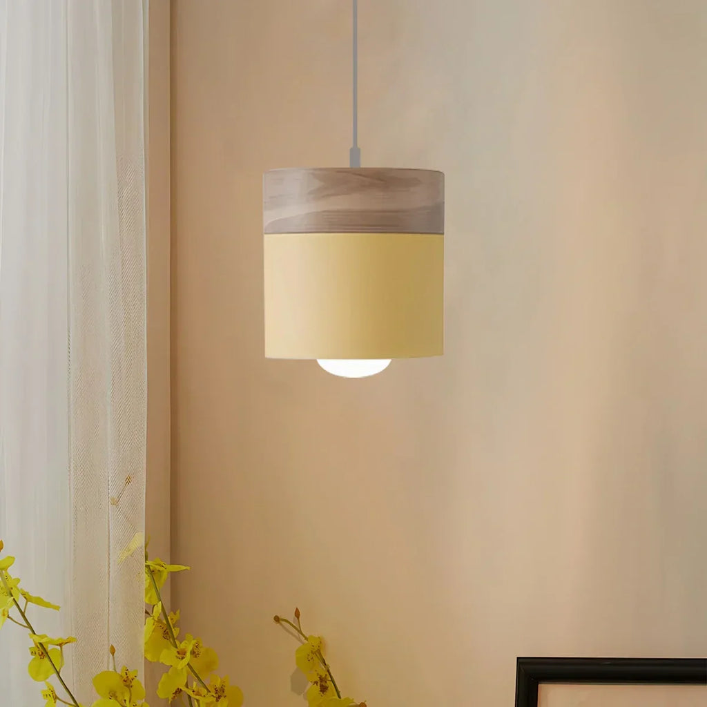 Pendul din lemn Laetus pentru interioare contemporane, design modern | Ventumra