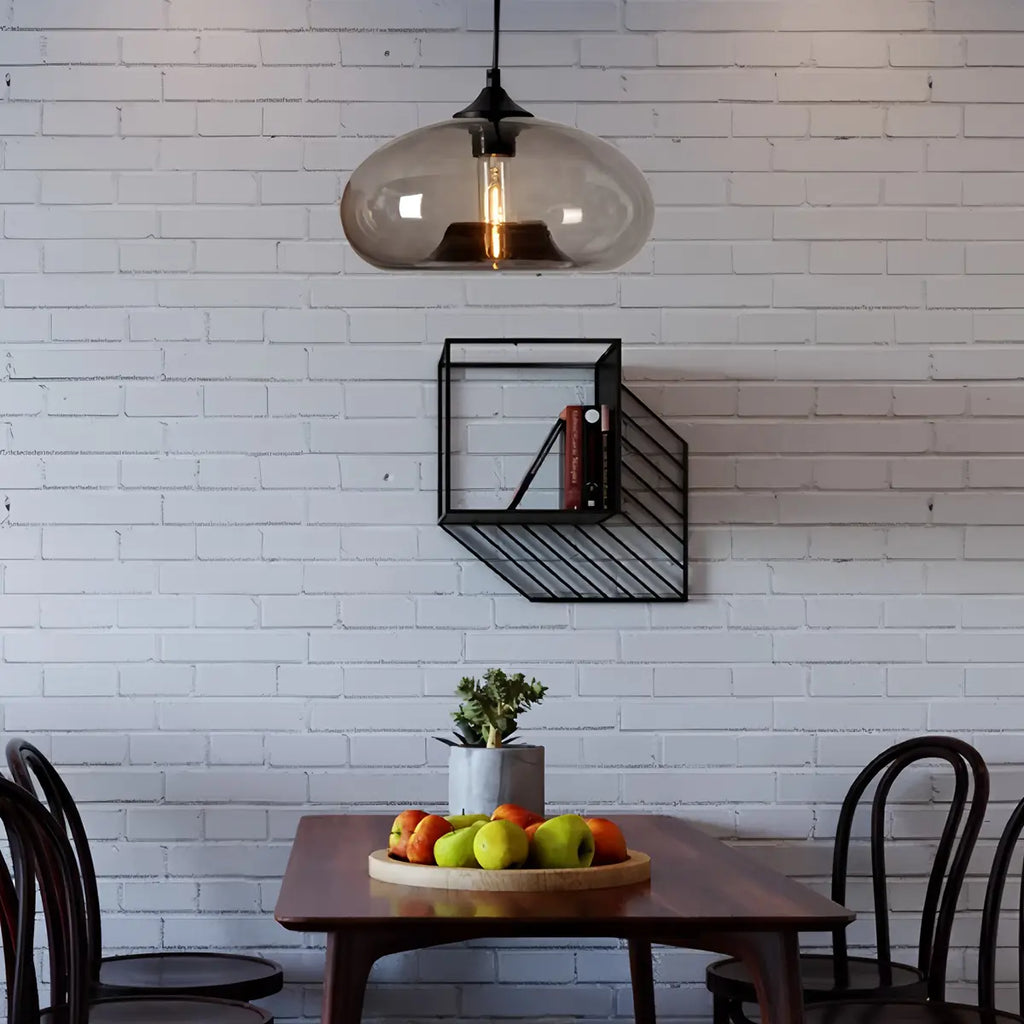 Vibrant Glass Pendant Light For Dining Room Decor | Ventumra