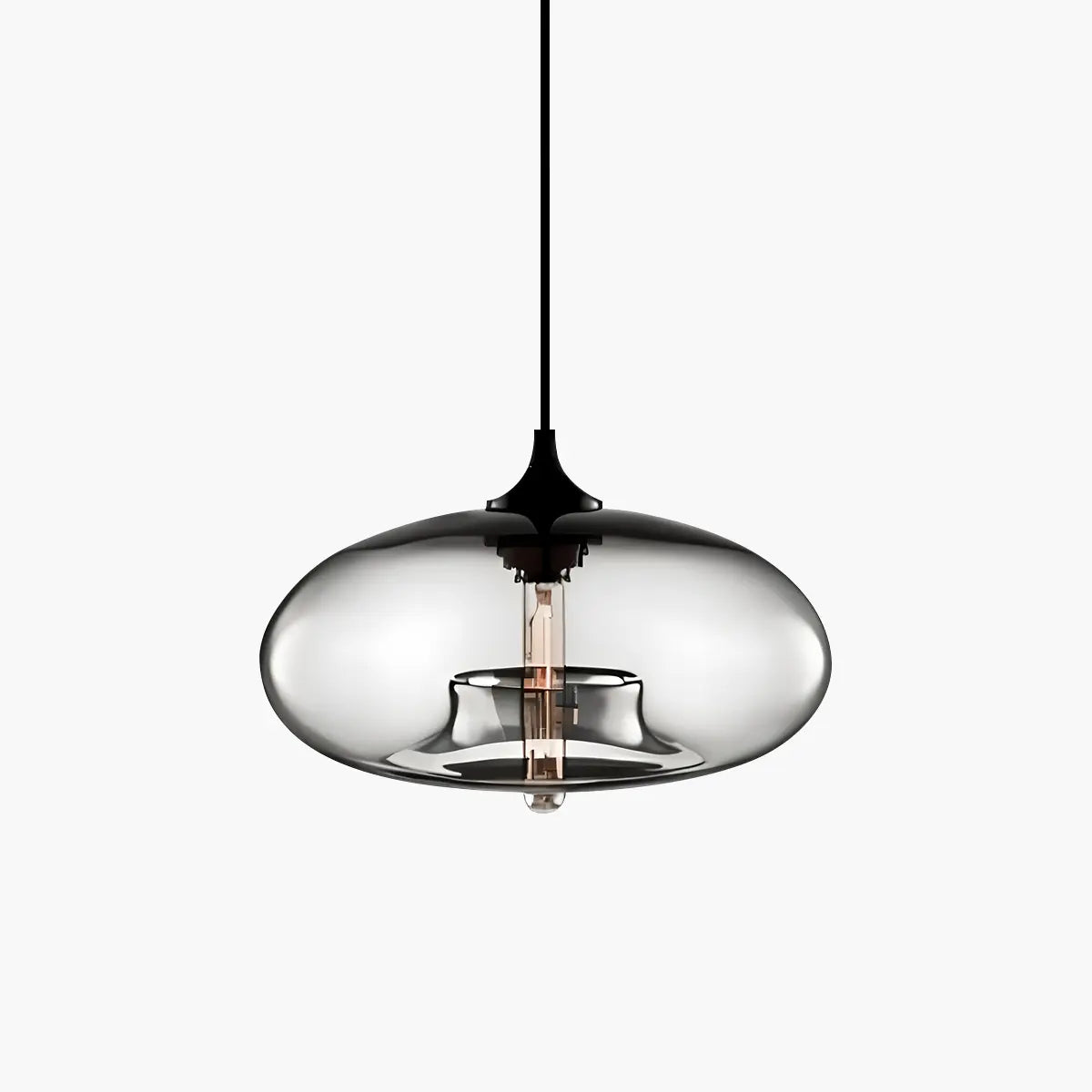 Vibrant Glass Pendant Light For Dining Room Decor | Ventumra