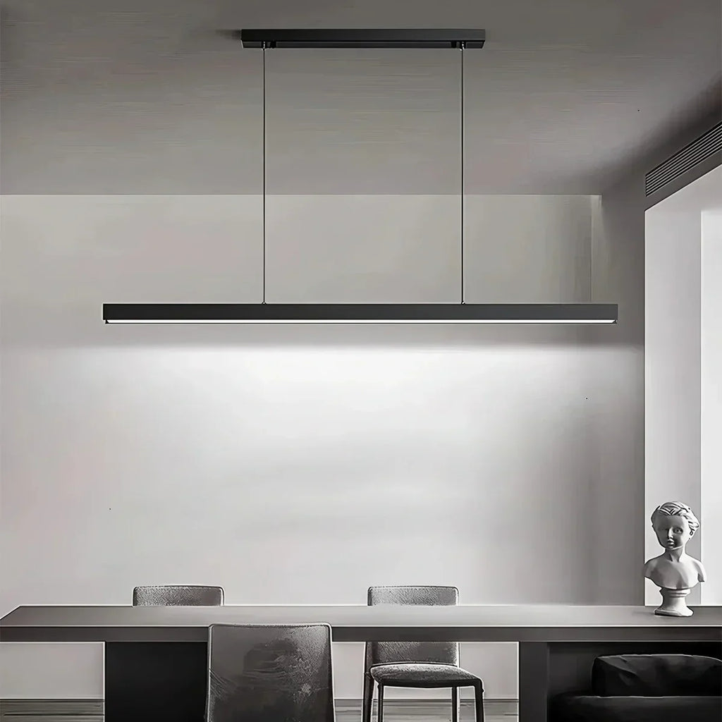 Moderne slanke hanglamp voor keukeneiland, eigentijdse armatuur | Ventumra