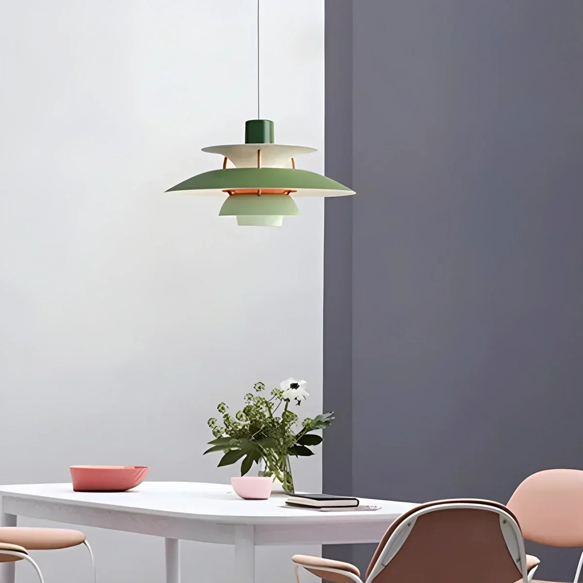 Nordic Style Layered Pendant Lamp Ceiling Light | Ventumra