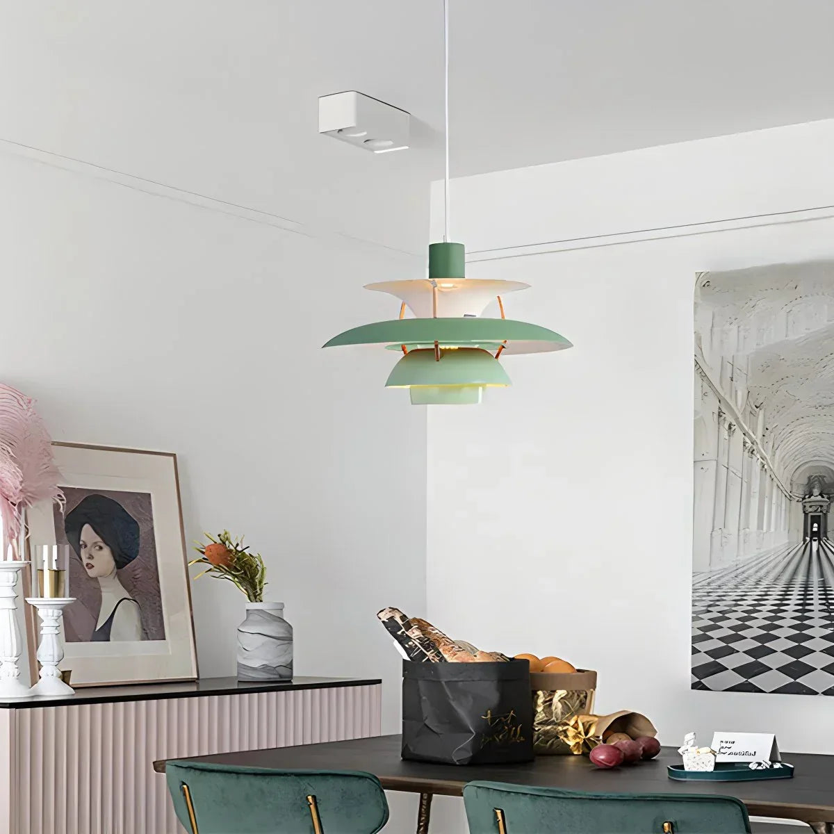 Nordic Style Layered Pendant Lamp Ceiling Light | Ventumra
