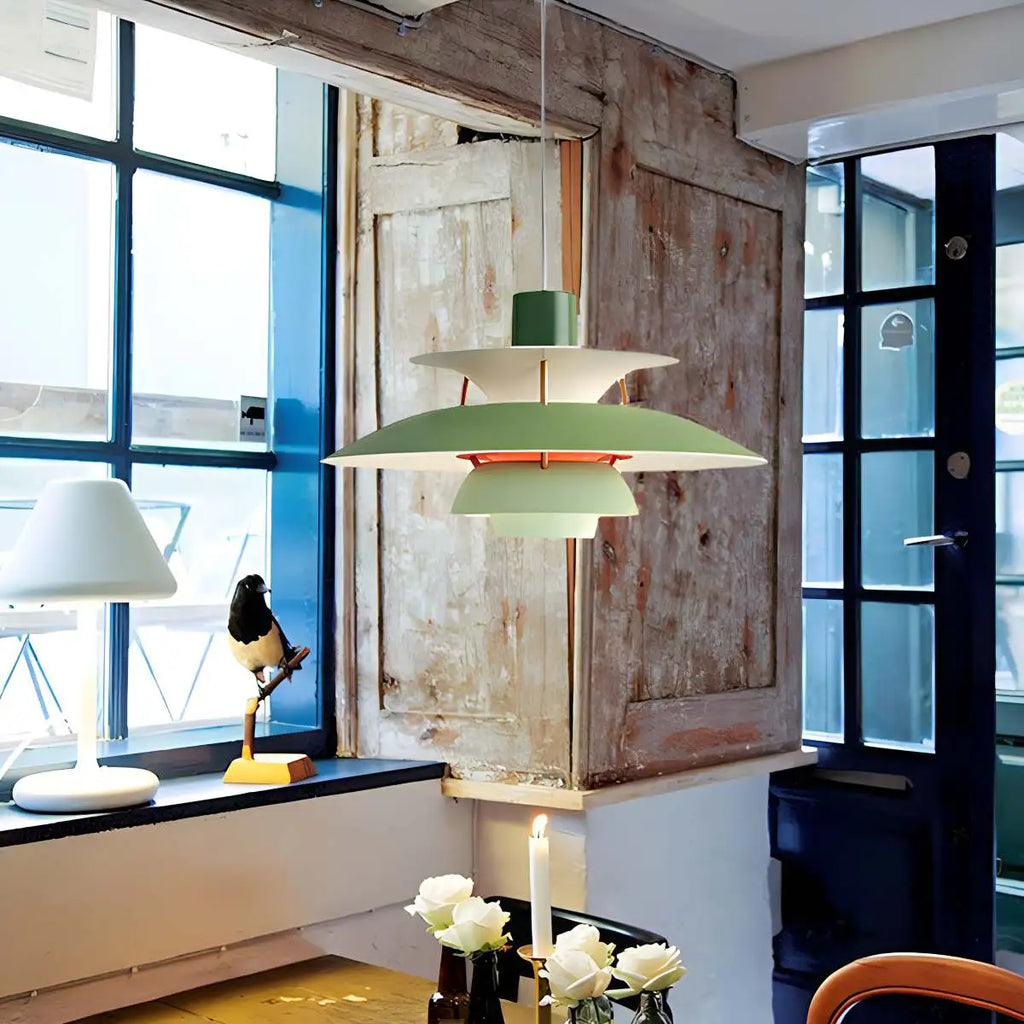 Nordic Style Layered Pendant Lamp Ceiling Light | Ventumra