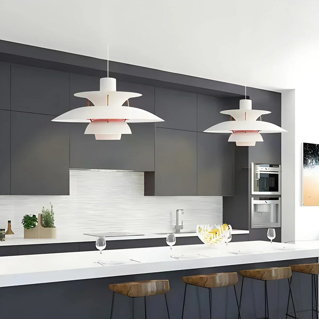 Nordic Style Layered Pendant Lamp Ceiling Light | Ventumra