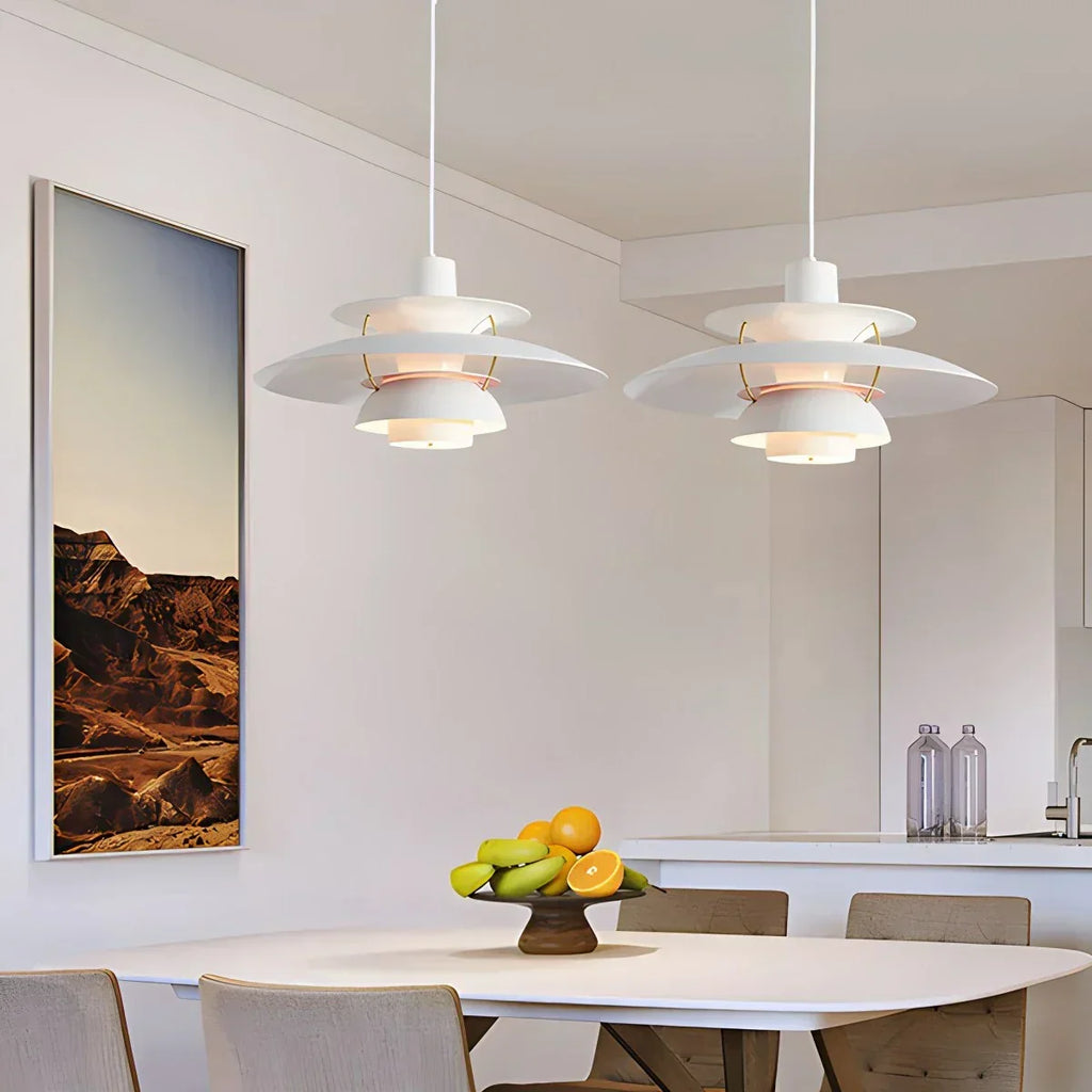 Nordic Style Layered Pendant Lamp Ceiling Light | Ventumra