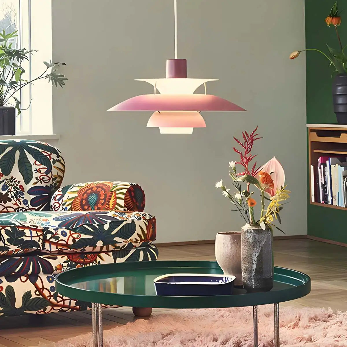 Nordic Style Layered Pendant Lamp Ceiling Light | Ventumra