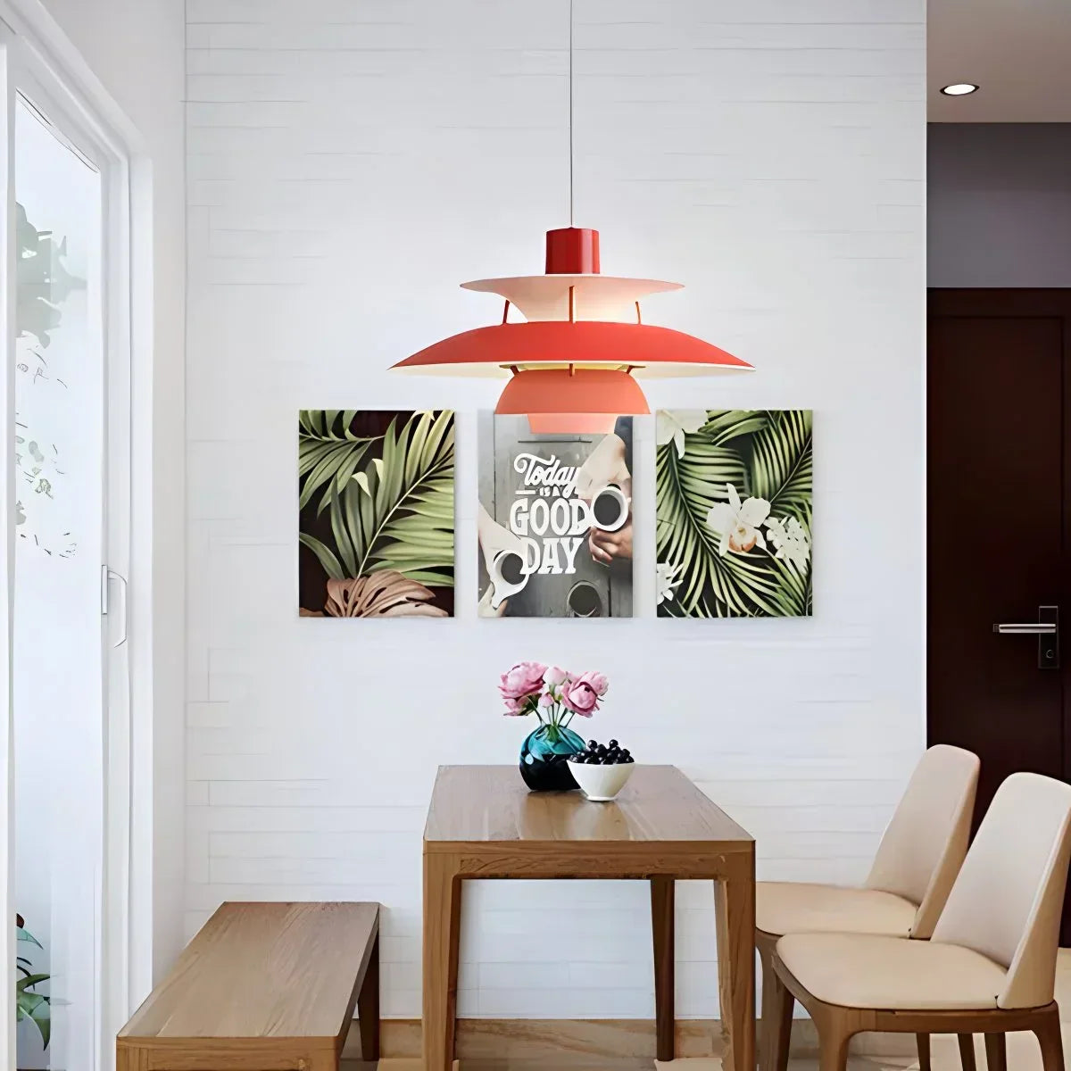 Nordic Style Layered Pendant Lamp Ceiling Light | Ventumra