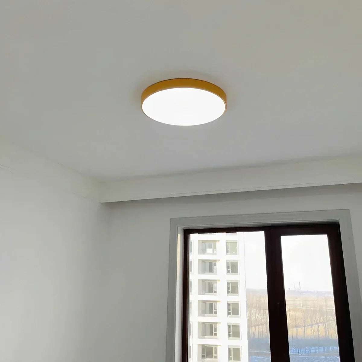 Candeeiro de teto LED Macaron, luminária circular minimalista para interiores modernos | Ventumra