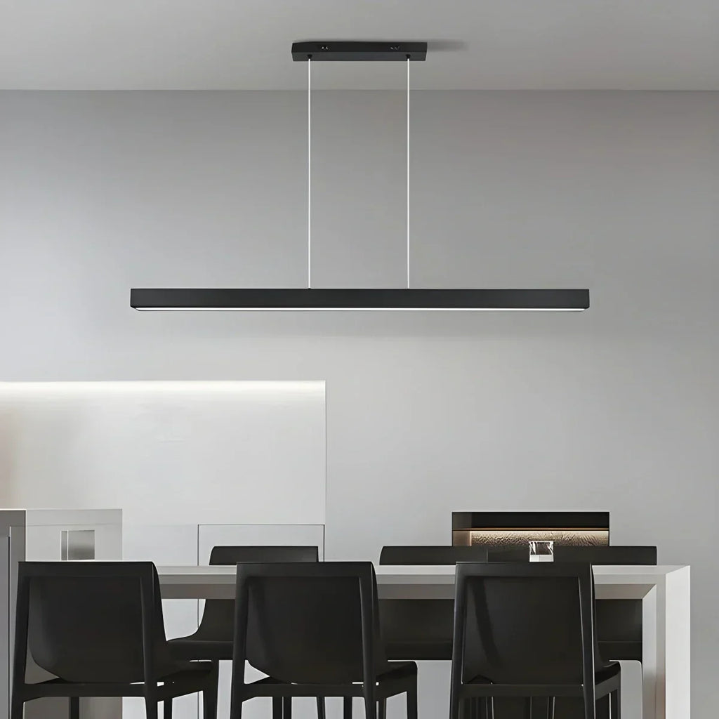 Moderne slanke hanglamp voor keukeneiland, eigentijdse armatuur | Ventumra
